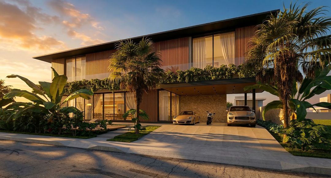 Fachada de um projeto da DUC Arquitetura