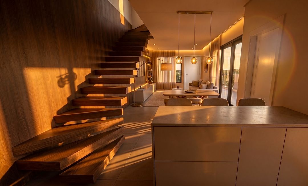 Interior de um projeto da DUC Arquitetura